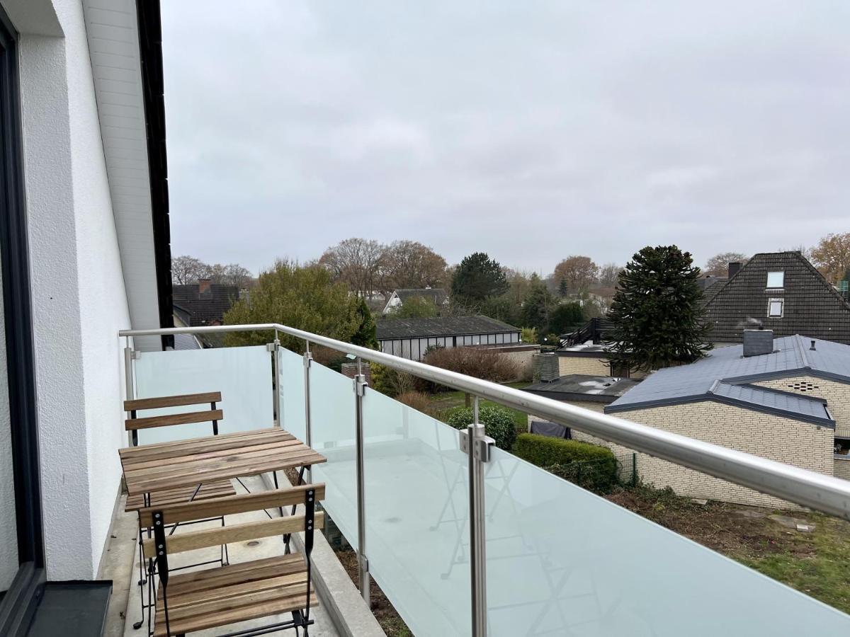 Gemuetliche Apartments Direkt An Der Grenze Von Hamburg ノルダーシュテット エクステリア 写真