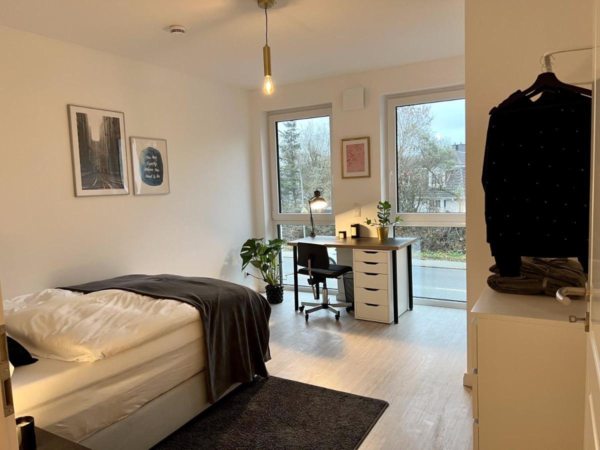 Gemuetliche Apartments Direkt An Der Grenze Von Hamburg ノルダーシュテット エクステリア 写真